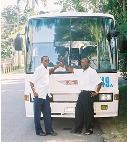 jamaica tour bus driver